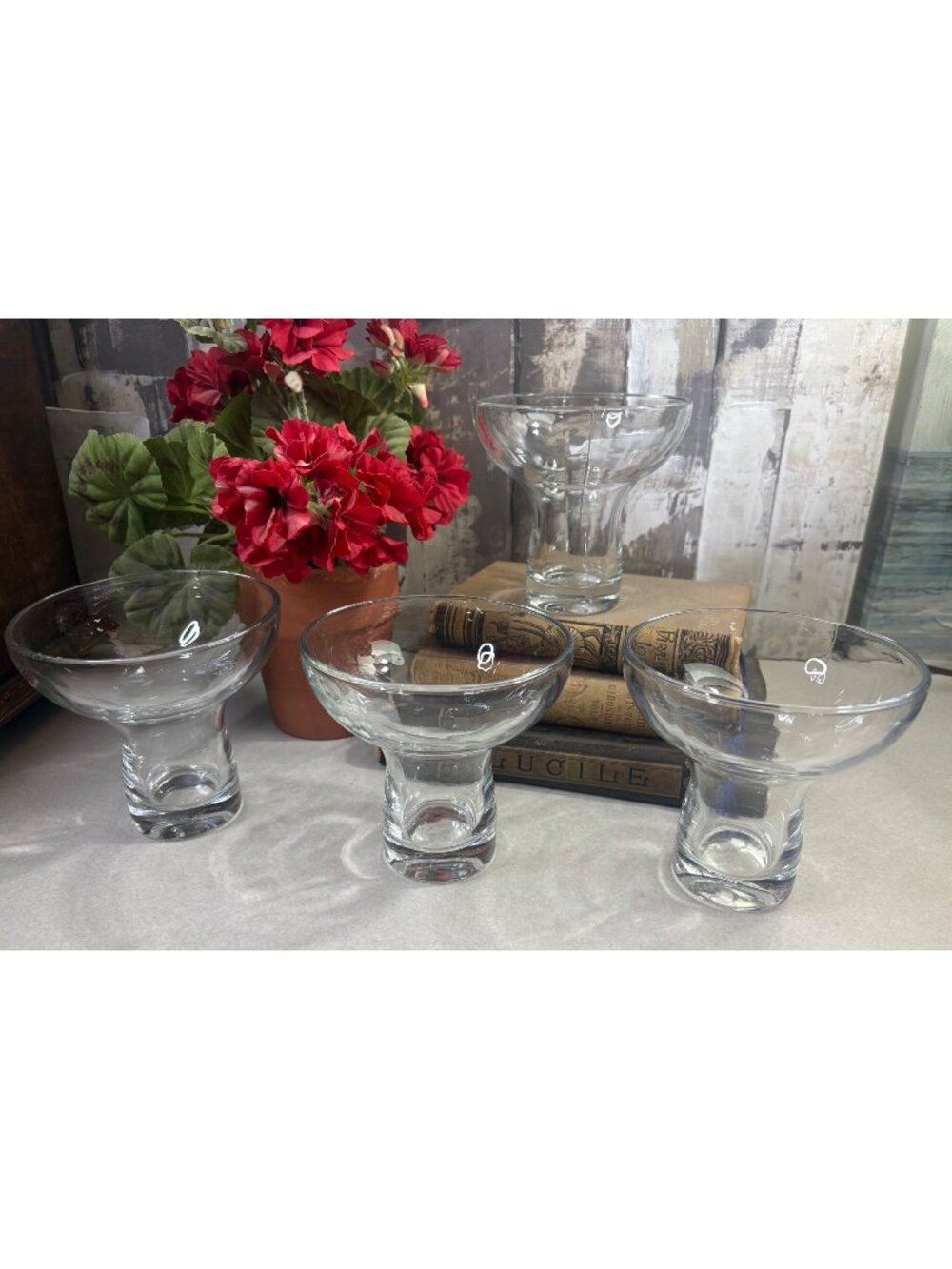 Libbey Stemless Margarita Glasses